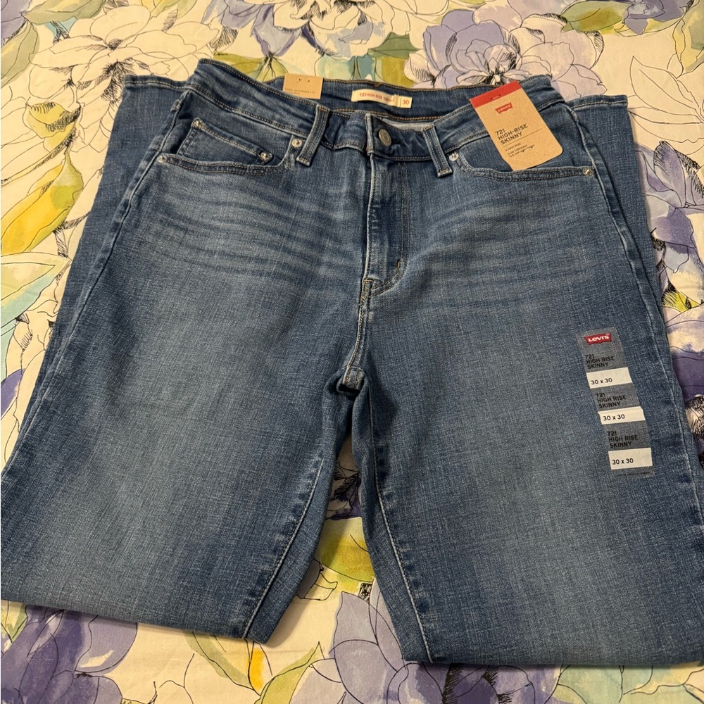 Levi's Light Blue Denim Pants